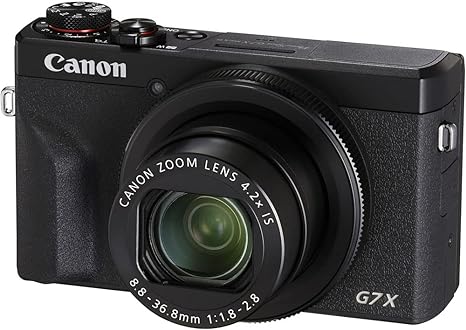 Canon PowerShot G7X Mark III- Black