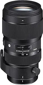 SIGMA 693955 50-100mm F1.8 Art DC HSM Lens for Nikon- Black