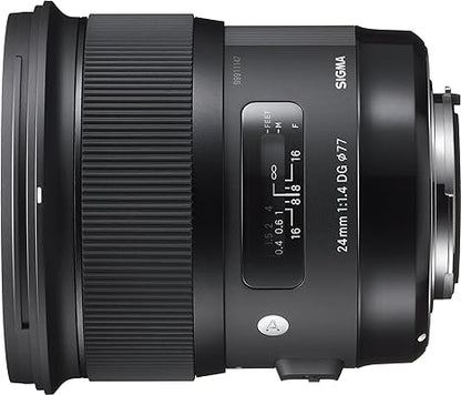 Sigma 24mm F1.4 ART DG HSM Lens for Canon